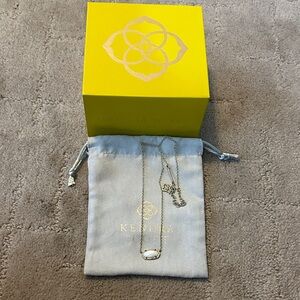 Kendra Scott Gold with White Stone